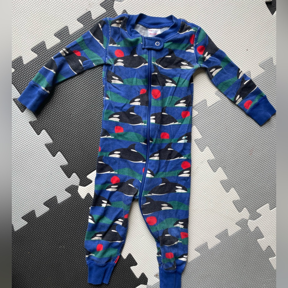 GUC Hanna Andersson Orca Patterned Onesie